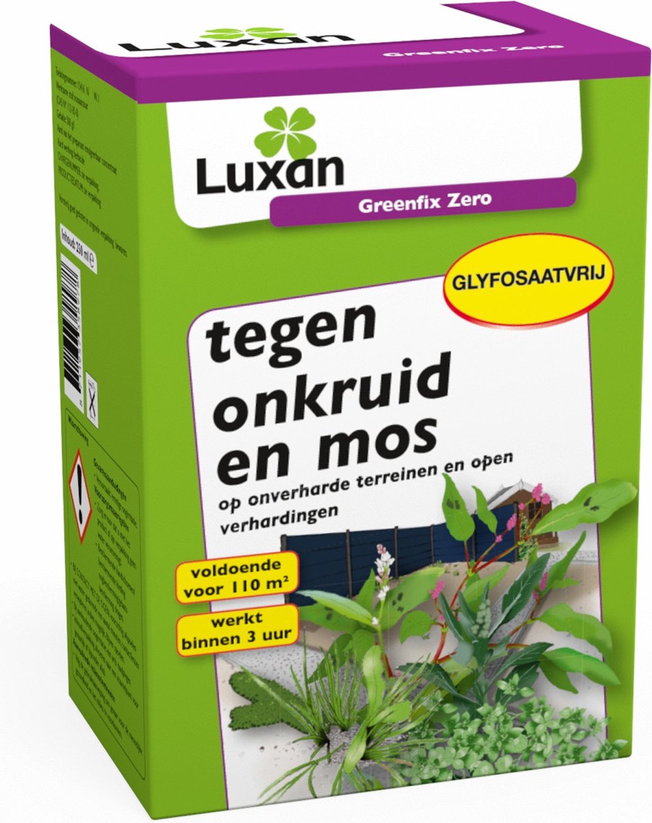 Luxan Greenfix Zero - Tegen onkruid en mos