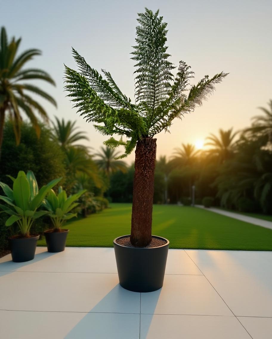 Dicksonia antarctica - Tasmanian tree fern – Teeninga Palmen