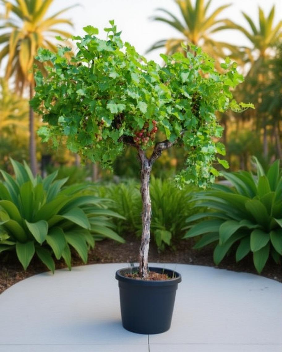Vitis vinifera - White grape vine - Organic