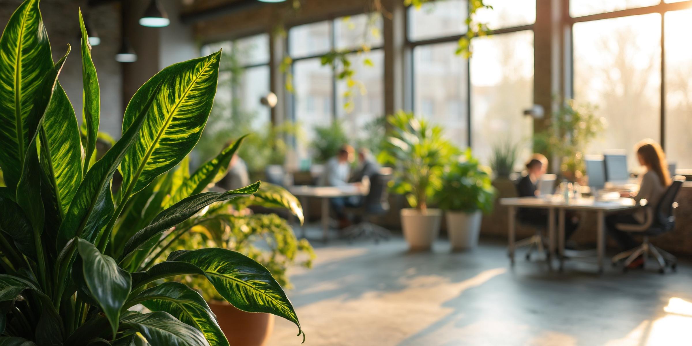 Luchtzuiverende Kantoorplanten