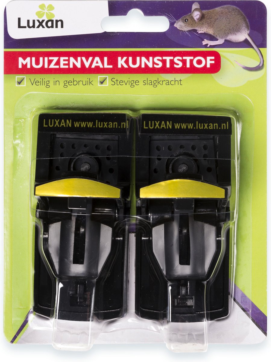 Luxan Muizenval Kunststof – Effectief en Herbruikbaar