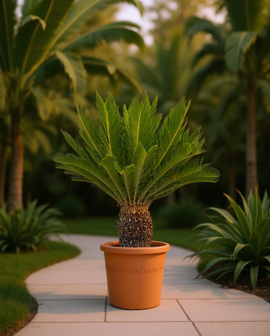 Cycas revoluta - Friedenspalme