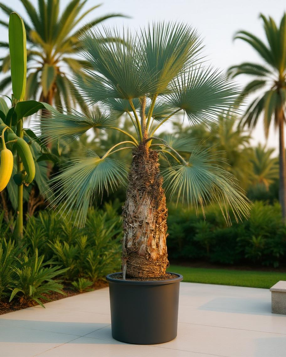 Brahea armata - Mexican Blue Fan Palm