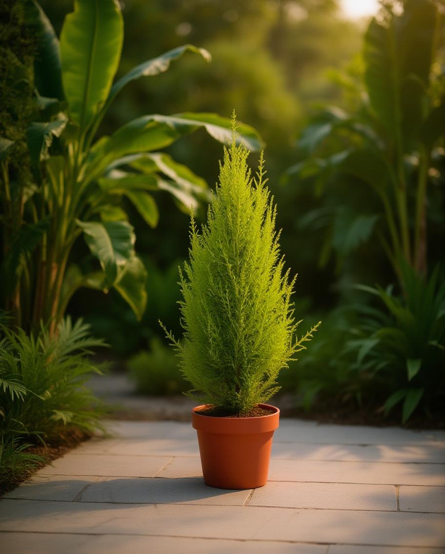Cupressus macrocarpa 'Goldcrest Wilma' - Indoor Conifer