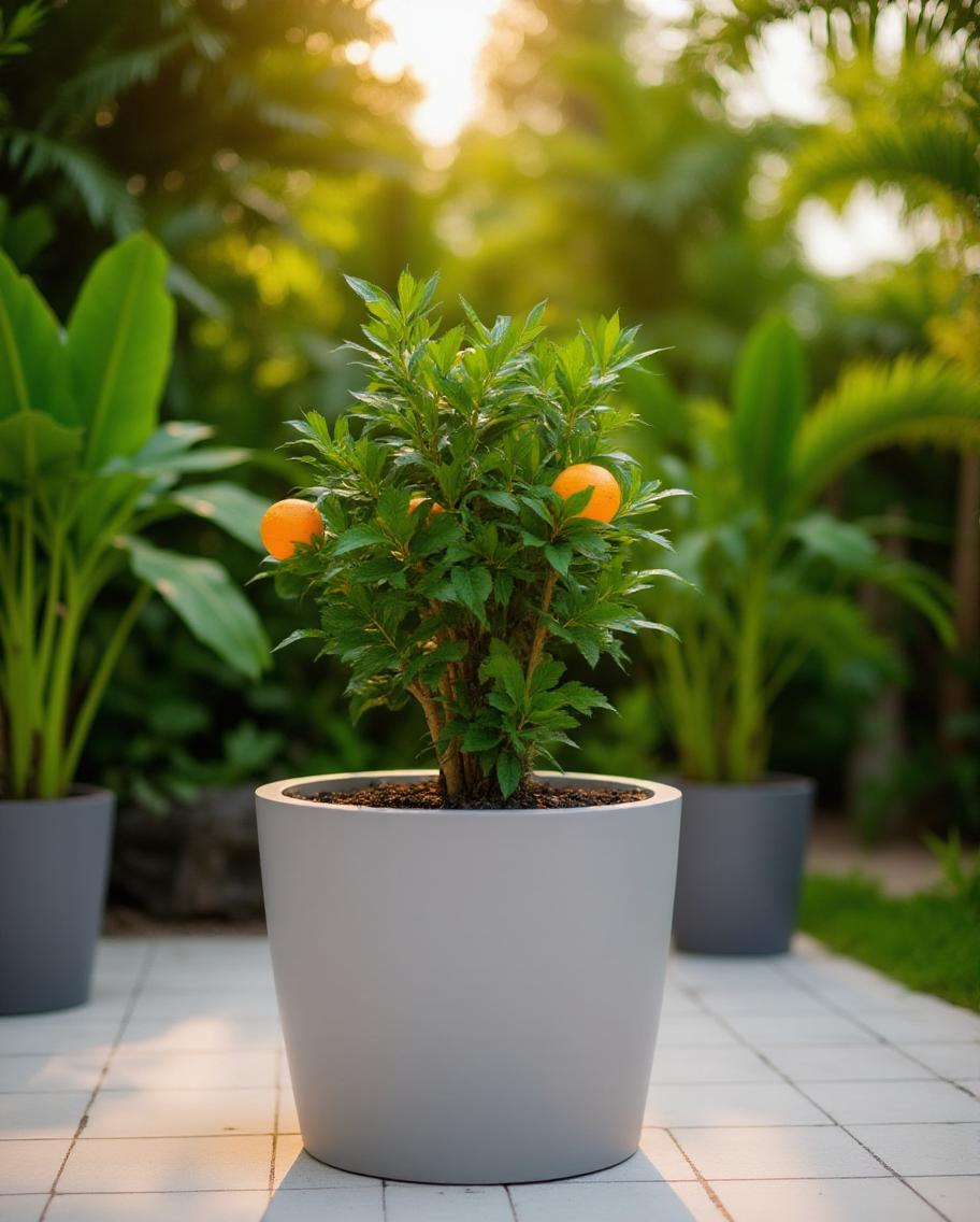 Citrus mitis 'Calamondin' - Sweet Orange Tree - Organic