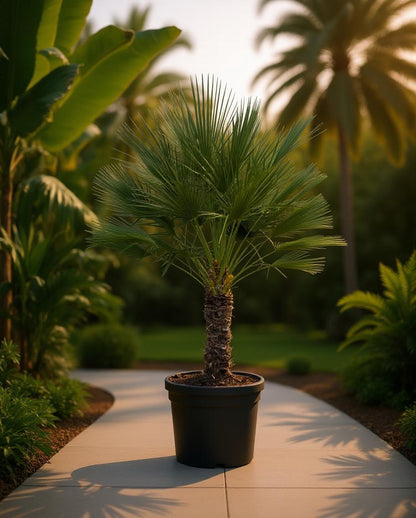 Chamaerops humilis - Europäische Zwergpalme