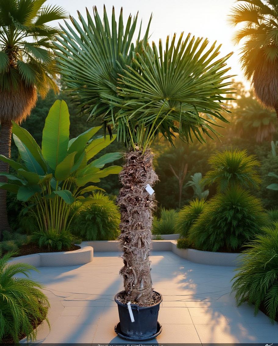 Trachycarpus fortunei - Fan palm