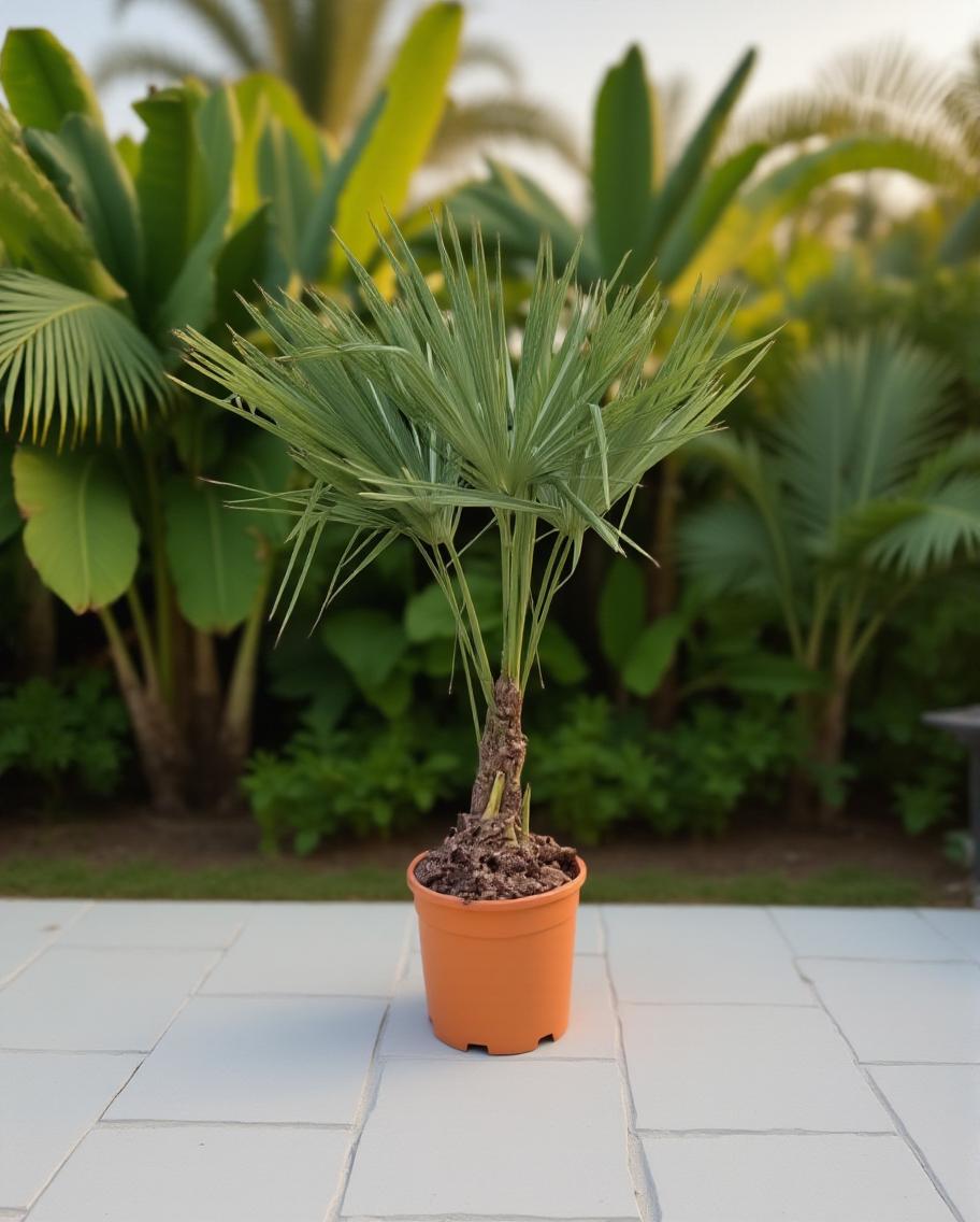 Trachycarpus fortunei - Waaierpalm