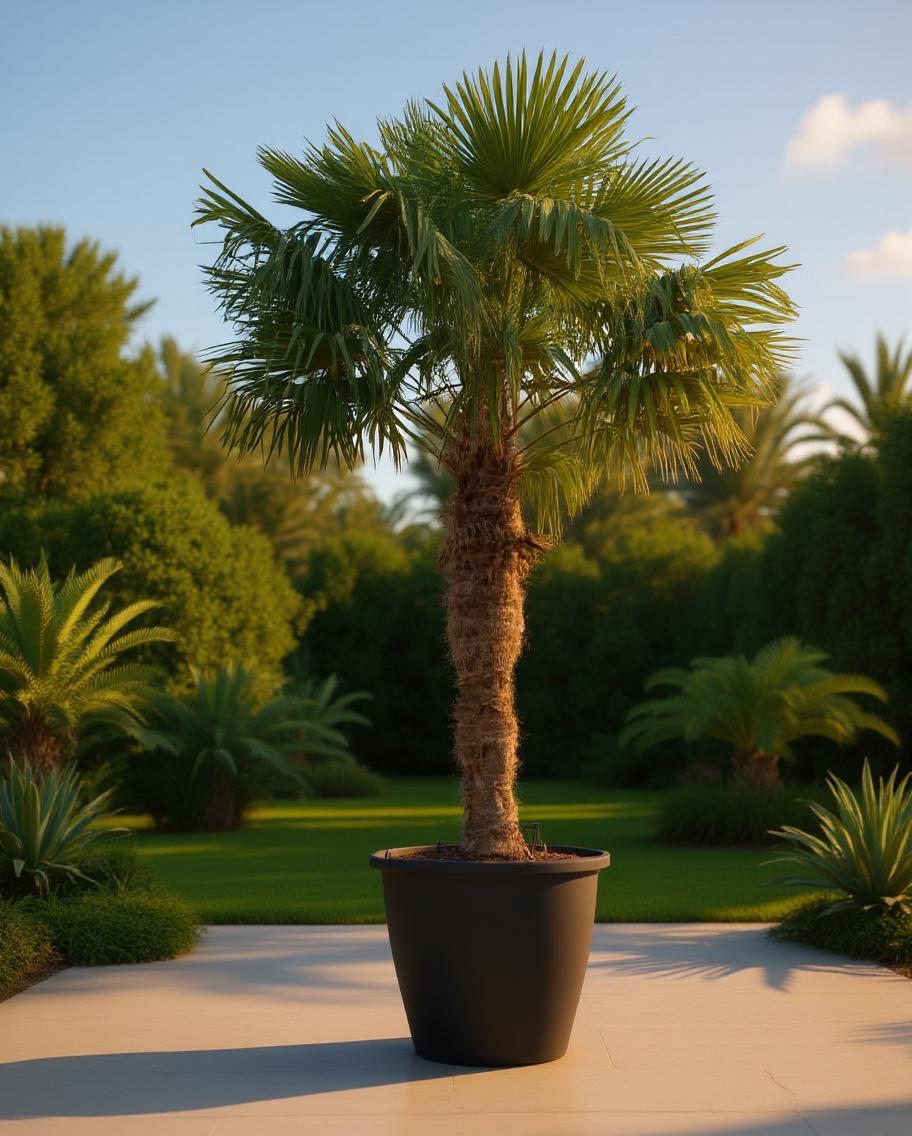 Trachycarpus fortunei - Waaierpalm