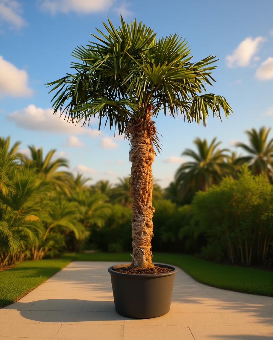 Trachycarpus fortunei - Waaierpalm