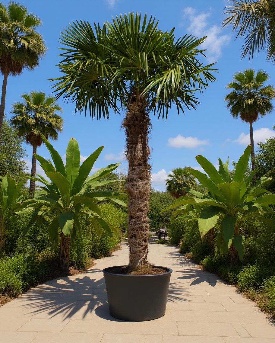 Trachycarpus fortunei - Waaierpalm