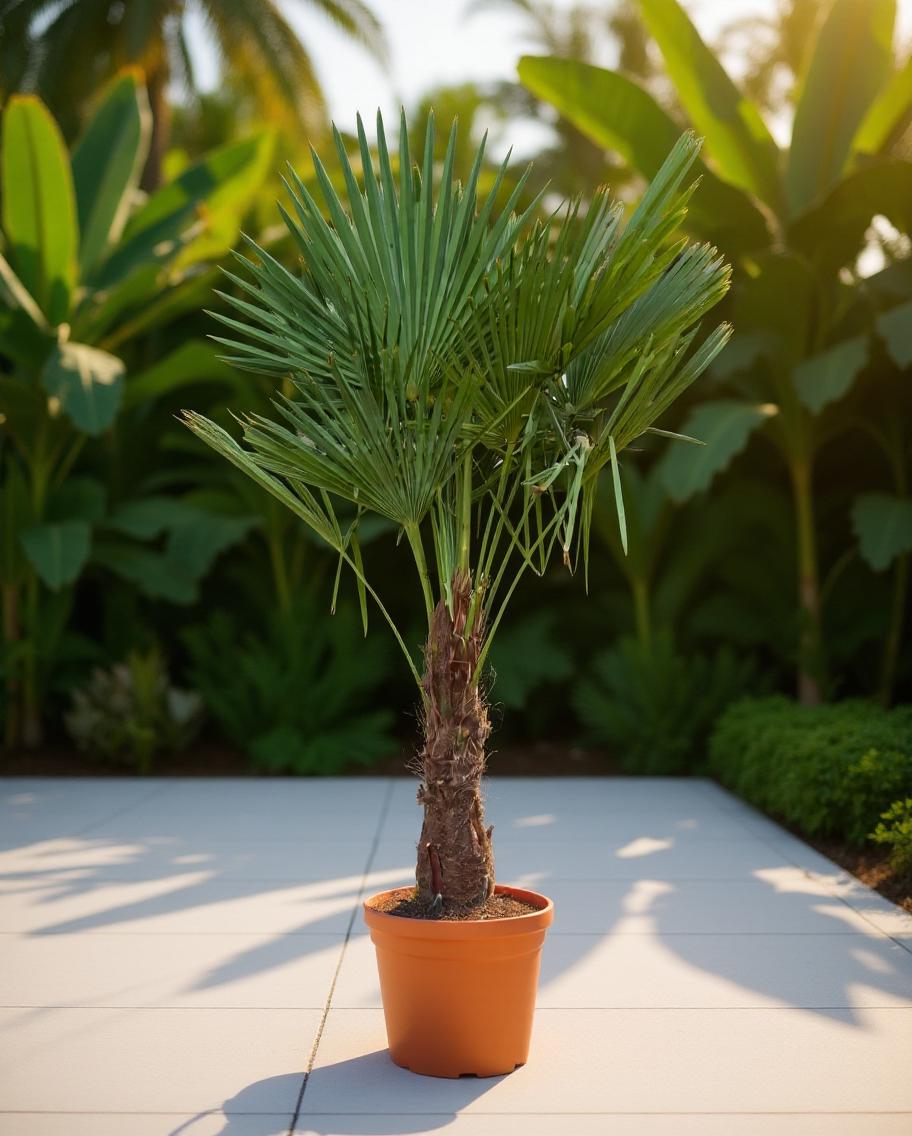 Trachycarpus fortunei - Fächerpalme