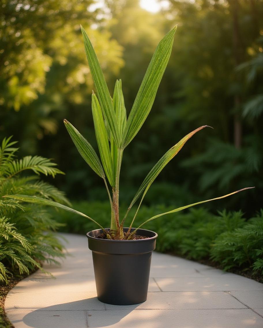 Trachycarpus fortunei - Fan palm