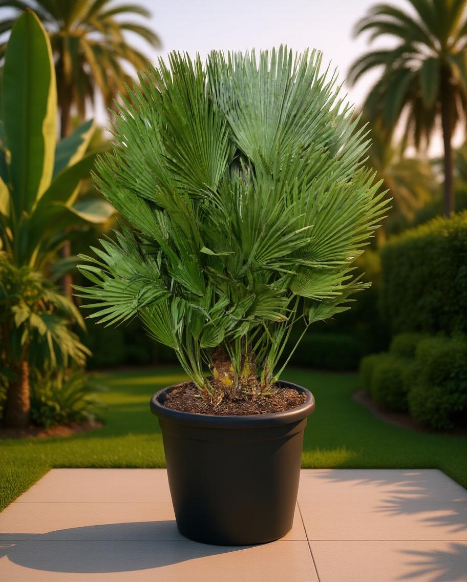 Chamaerops humilis Vulcano - European Dwarf Palm